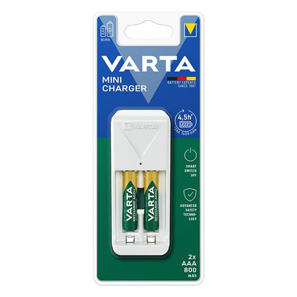 Cargador pilas recargables VARTA Mini Ch